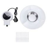Electric Fondue Pot Set Chocolate Fondue Kit Detachable Serving Tray 10 Roasting Forks for Parties V1294-YM0901-3113260009611