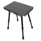 Camping Stool Folding Aluminum Alloy Oxford Cloth Lightweight 330.7lb Load Bearing Height Adjustable V1294-YM0901-3116240006011