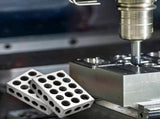 1-2-3 Blocks 23 Holes Within .Tolerances 321 Blocks Set Used for Calibrating Equipment V1366-AZ2-W-07804