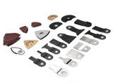 105Pcs/Set Oscillating Saw Blades Kit Quick Release Multitool Accessories for Wood Soft Metal V1294-YM0901-3111210258111