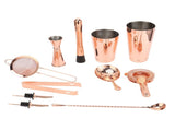11PCS/Set Cocktail Shaker Set Bartender Kit Cocktail Strainer Stainless Steel Barware for Home V1294-YM0714-3118210200711