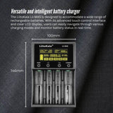 LiitoKala Lii-M4S Battery Charger LCD 4-Slot USB Li-ion NiMH Test Discharge Mode V238-SUPDZ-41167118630992