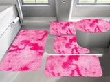 PALIFEUR Tie-Dye Rugs Sets, Non-Slip Bath Mat Set 5 Piece, Soft Comfortable Washable V1189-LWWAL-20260325-00942