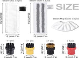 Accessory Set Suitable For Krcher Easyfix Sc2, Sc3, Sc4 & Sc5 - Steam Cleaner Accessories V1188-MS101-02071-1