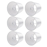 6PCS Simple Wall Light Chandelier Fabric Lamp Shade Light Fixture for Bedroom Living Room Decoration V1294-YM0901-3119200095811