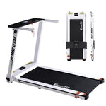 Everfit Treadmill Electric Home Gym Fitness Exercise Fully Foldable 420mm White TMILL-CHI-420-M6-WH