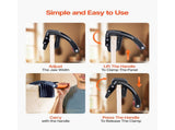 Plywood Carrier, 90.7 kg Single Clamp Capacity, 2 Pack Adjustable Drywall Carrying Tool for 0-25.4 V952-SLJBDTSK200LVI1BK001V0