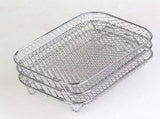 Basket, Extra Large Size Thick Basket for Oven,"7.48x5.11"Stainless Steel Pan Fryer Basket with a V1370-AZ4-19726