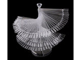 Gel Polish Display Stand Smooth Edge Reusable-Transparent V1263-JX-833