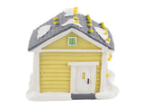Christmas Village House LED Lighted Desk Building Resin House Statue Ornaments for Tabletop V1294-YM0512-221114TW02-1