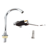 Bathroom Basin Faucet Set Medicine Laboratory Foot Pedal Sink Water Tap Kit Accessory V1294-YM0901-3112200051711