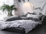 Bedding S 3 Piece Comforter S Home Textile Soft Polyester Bed S Machine Washable Reversible Blank V1370-AZ4-09130