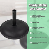 20kg Patio Sun Umbrella Base Durable Parasol Garden Stand Cement Round V63-836401