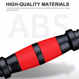 Steel Weightlifting Rod and Dumbbell Handle Set, Fitness Equipment for Strength Training V1369-AZ3-W-13298
