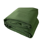 3x4M Army Heavy Duty Waterproof Canvas Tarp Tarpaulin Sun Blocked Dustproof V63-843021
