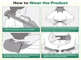 USB Heated Neck, Shoulder, and Back Massager 6D Simulated Human-Hand Deep Kneading Technology, V1232-SZAMY001