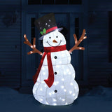 LED Mesh Melting Snowman 135cm Twinkle V720-XL1078