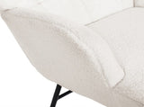 Levede Fleece Rocking Chair CH1130-BG