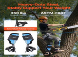 Tree Climbing Spikes, Height-Adjustable Tree Climbing Gear with Straps & Padding Cushion, 159 kg V952-XPSZZDPKQMFHCUIBM001V0
