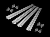 Sliding Gate Hardware Accessories Kit - 4m Track V63-823111