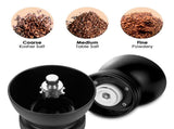 Manual Coffee Grinder - Glass Storage Jar Hand Mill Kitchen Coffee Gadgets V1263-JX-4436