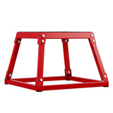 Plyometric Jump Box, 12 Inch Plyo Box, Steel Plyometric Platform and Jumping Agility Box, Red V767-VVR-TXTD12YCGTHSLFMPHV0