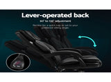 Artiss Executive Office Chair Leather Recliner Black OCHAIR-G-1051-BK