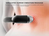 Lumbar Cushion 3 in 1 Massage and Heating Support USB Dark Gray V1188-MS-708-012