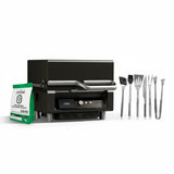 ASMOKE Essential Portable Smart Wood Pellet Grill Smoker & 6pc BBQ Tool Set 5lb Applewood Pellets V642-XFAS-ESS-GRL-TLK6-AP5LB