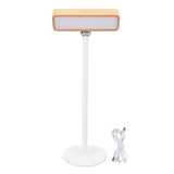360 Degree Rotation Wall Sconce Rechargeable Warm Light 3000K Dimmable Touch Control Magnetic Wood V1294-YM0901-3119240129111