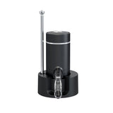 3-in-1 Electric Wine Aerator & Decanter Set with Stand Base - Automatic Pump Dispenser, Retractable V1192-AZ-W-4781