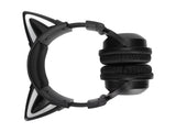 Cat Ear Bluetooth Headset Stereo Headset with Microphone LED Cute Cat Headset for Girls babies V1263-JX-2769