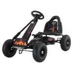 Kahuna G95 Kids Ride On Pedal-Powered Go Kart - Black CAR-PB-9588A-BK