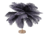 Decorative Table Lamp 30PCS Feathers USB Rechargeable Light Touch Control Desk Light Built in V1294-YM0901-3119230088514
