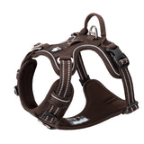 True Love No Pull Explosion Proof Dog Harness - Brown, XS ZAP-TLH56512-36