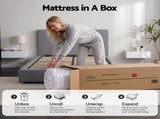 Giselle Bedding King Single Mattress 23cm Pocket Spring Mattress with Adjustable Firmness Reversible MATTRESS-E-AERO-23-KS