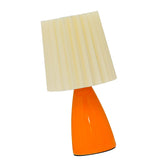 Pleated Table Lamp Three Color Stepless Dimming Ceramic Modern Pleated Barrel Lamp Shade for Bedroom V1294-YM0901-3119230089111