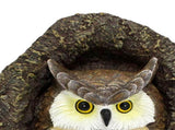 Owl Tree Hugger Outdoor Decor Whimsical Sculpture Garden Statue Yard Art Decoration V1294-YM0901-3111240166611