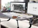 CARLA HOME Laptop Bed Desk with Storage and foldable legs for Adults, Kids & Home Office LSB-36042