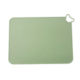 5PC Silicone for Baby Kids, Food Grade Non-Slip Eating Table Mats Portable Toddler V1369-AZ3-W-05700