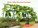 Garden Stakes, 50 Pack, 1455 mm, Plastic Coated Metal Tomato Stakes, Garden Sticks for Plants V952-ZWZCHYZ15M11VIKZD001V0