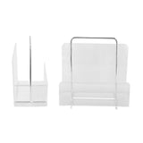 Acrylic Magazine Rack Transparent Acrylic File Book Holder for Office Organization Storage V1294-YM0703-3117230089111