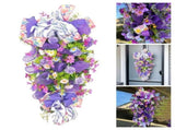 New Happy Mother's Day Wreath Mother's Day Front Door Spring Wreath Mother's Day Hydrangea Wreath V1192-AZ-W-27931