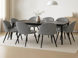 Levede 8x Dining Chairs Kitchen Cafe CH1037-2-HSX4