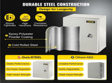 NEMA Steel Enclosure, 25 x 20 x 15 cm NEMA 4X Steel Electrical Box, IP66 Waterproof & Dustproof, V952-DQXJSTCFS25X20X15V0