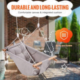 VEVOR Canvas Hammock Swing, 3 Modes Baby Swing Indoor and Outdoor with 5-Point Harness, and Tree V952-FBDCQQZYFBZYMBCRWV0