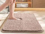 Ultra-soft and absorbent bathroom mat 3.5cm thick, antibacterial and non-slip TPR material, V1188-MS-601-008