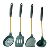 1Set Premium Stainless Steel Silicone ula Set for Nonstick Cookware V1366-AZ2-W-21543