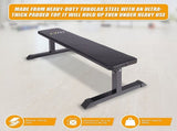 Fitness Flat Bench Weight Press Gym Home Strength Training Exercise V63-834531