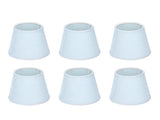 6pcs Sky Blue Cloth Lampshade Wall Lamp Cover Shades Modern Simple Decoration for E14 Screw V1294-YM0718-3119200178011